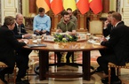 Tổng thống Zelensky tiếp lãnh đạo Đức, Pháp, Ý, Romania, Điện Kremlin lập tức nhắn nhủ