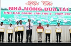 Huyện Châu Thành A xuất sắc giành giải Nhất Hội thi Nhà nông đua tài tỉnh Hậu Giang lần thứ V