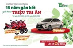 Chương trình khuyến mại "15 năm gắn kết - Gửi trao triệu tri ân"