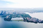 Toàn cảnh bán đảo sắp trở thành nhà hát nổi rộng 13.000 m2