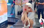 Xác minh vụ cô gái ngồi trên băng chuyền hành lý sân bay