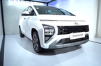 Ảnh thực tế Hyundai Stargazer 2023 vừa ra mắt: Đối thủ nặng ký của Mitsubishi Xpander, Toyota Veloz Cross.