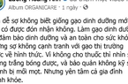 Facebooker Lương Hoàng Anh âm thầm xóa các bài viết chê gạo thị trường có thuốc?