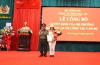 Trung tá Ksor H’Bơ Khăp nhận quyết định bổ nhiệm giữ chức Phó Giám đốc Công an tỉnh Gia Lai