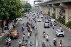 Hà Nội kéo dài thời gian phân làn ô tô xe máy trên đường Nguyễn Trãi