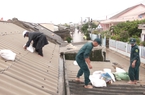 Loa phát thanh đảo Lý Sơn liên tục khuyến cáo người dân về cơn bão số 4