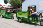 UNDP tài trợ dự án thay thế phương tiện thu gom rác thủ công bằng xe điện tại Huế