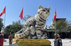 Linh vật mèo ở Quảng Trị nhận "cơn mưa" lời khen