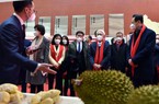 Lần đầu tiên, Việt Nam mang sầu riêng đến giới thiệu ở một thành phố của Trung Quốc