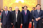 Tổng Bí thư Nguyễn Phú Trọng dự hội nghị Chính phủ với các địa phương