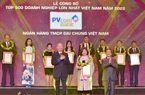 PVcomBank lần thứ 9 liên tiếp được vinh danh trong bảng xếp hạng VNR500