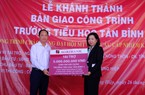 Agribank Hậu Giang tài trợ 5 tỷ đồng xây dựng trường Tiểu học Tân Bình 1