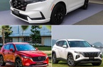 So sánh Honda CR-V 2024, Hyundai Tucson, Mazda CX-5, xe nào nổi bật hơn?