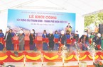 Điện Biên: Khởi công xây dựng cầu Thanh Bình bắc qua sông Nậm Rốm