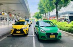 Xử lý nhiều xe hợp đồng, xe taxi tại sân bay Tân Sơn Nhất