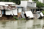 An Giang: 20.000 hộ dân bị ảnh hưởng, 5.380 hộ cần di dời khẩn cấp do sạt lở bờ sông, kênh, rạch
