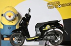 Thiết kế "cưng xỉu" của Honda Scoopy Minion vừa trình làng