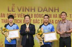 Bầu Hiển thưởng "khủng" cho cặp đôi bóng bàn đoạt HCV SEA Games 32