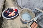 Quảng Nam: Nắng nóng như "đổ lửa", người dân Tam Kỳ hứng từng xô nước máy để dùng