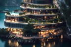 Sự thật bất ngờ về "khách sạn đẹp siêu thực" nằm giữa vùng lõi di sản vịnh Hạ Long 