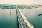 Cầu Vĩnh Tuy 2 hoàn thành khối hợp long cuối cùng, sẽ hoàn thành toàn bộ cầu trước ngày 2/9 