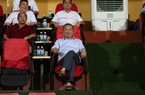 Đại tướng Tô Lâm dự khán trong trận CLB CAHN chia điểm Khánh Hoà