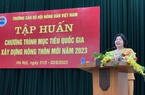 Trung ương Hội NDVN tổ chức tập huấn về Chương trình mục tiêu Quốc gia xây dựng nông thôn mới