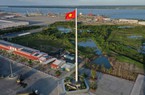 Cột cờ tại Cảng Quốc tế Long An xác lập kỷ lục cao nhất Đông Dương