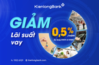 KienlongBank lần thứ 4 liên tiếp trong Quý 2 giảm lãi suất cho vay đối với KHDN & KHCN lên đến 0,5%/năm