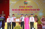Đại hội Hội Nông dân huyện Giao Thủy, ông Trần Hà Bắc tái đắc cử chức Chủ tịch