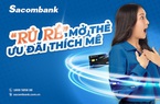 Sacombank thưởng lớn không giới hạn cho khách hàng giới thiệu bạn bè, người thân mở thẻ tín dụng 