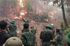 Cháy rừng thông diện rộng tại Nam Đàn, Nghệ An: Huy động khoảng 3.000 người dập lửa, đám cháy được khống chế