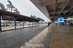 Cảnh sân bay Nội Bài "cửa đóng, then cài" tránh bão số 1 đổ bộ