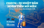 Cơ hội săn voucher du lịch Nhật Bản, nhận ưu đãi hoàn tiền cho chủ thẻ tín dụng Sacombank jcb