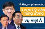Infographic: Những vi phạm của 3 cựu Ủy viên Trung ương trong vụ án Việt Á