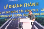 Sáng nay (30/8), Hà Nội khánh thành cầu Vĩnh Tuy 2 vượt sông Hồng trị giá 2.500 tỷ đồng