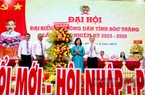 Chủ tịch Hội NDVN Lương Quốc Đoàn, Bí thư Tỉnh ủy Sóc Trăng dự, chỉ đạo đại hội Hội Nông dân tỉnh lần thứ X