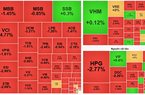 Nhóm tài chính đè nặng, chỉ số VN-Index hôm nay giảm hơn 14 điểm 