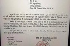 UBND tỉnh Long An không biết nguyên Giám đốc sở Y tế bị cấm xuất cảnh