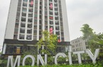 Cư dân treo băng rôn yêu cầu HD Mon Holdings đo lại diện tích căn hộ 