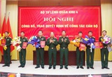 Bộ Quốc phòng bổ nhiệm Chỉ huy trưởng và Tham mưu trưởng Bộ Chỉ huy quân sự Thừa Thiên Huế 