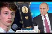 Hỏi khó Tổng thống Nga Putin, thanh niên “cứng” nhất năm 2017 nhận ngay iPhone 7 vàng 71 triệu