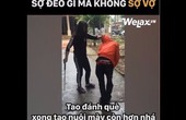 Thanh niên trốn nhà đi chơi điện tử bị vợ vác Balton đuổi chạy khắp xóm