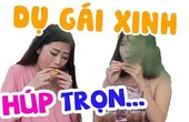 Dụ Gái Xinh Húp Trọn Wasabi