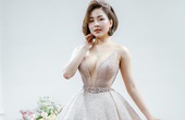 Hot girl Trâm Anh bất ngờ mặc váy cưới "nóng rẫy" trước tin đồn lên xe hoa