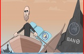 Dân mạng chế ảnh Pep tìm đường "chuồn" khỏi con tàu đắm Man City