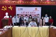Trung tâm Hỗ trợ nông dân Hoà Bình: Ký kết phối hợp xây dựng “nhà mái ấm nông dân” với App MB Bank