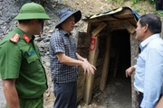 Quảng Nam dùng 6 tấn thuốc nổ đánh sập các hầm vàng trái phép: Tính mạng người dân phải được an toàn 