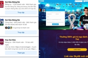 Bẫy cá độ bóng đá online "hút tiền" người chơi mùa World Cup