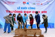 "Trường đẹp cho em", giúp học sinh vùng cao Sơn La có điều kiện học tập tốt hơn